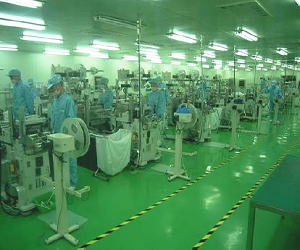 ユニテック・中国工場